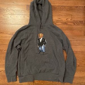 Authentic Polo bear hoodie